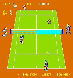 Super Doubles Tennis (DECO Cassette, Japan)